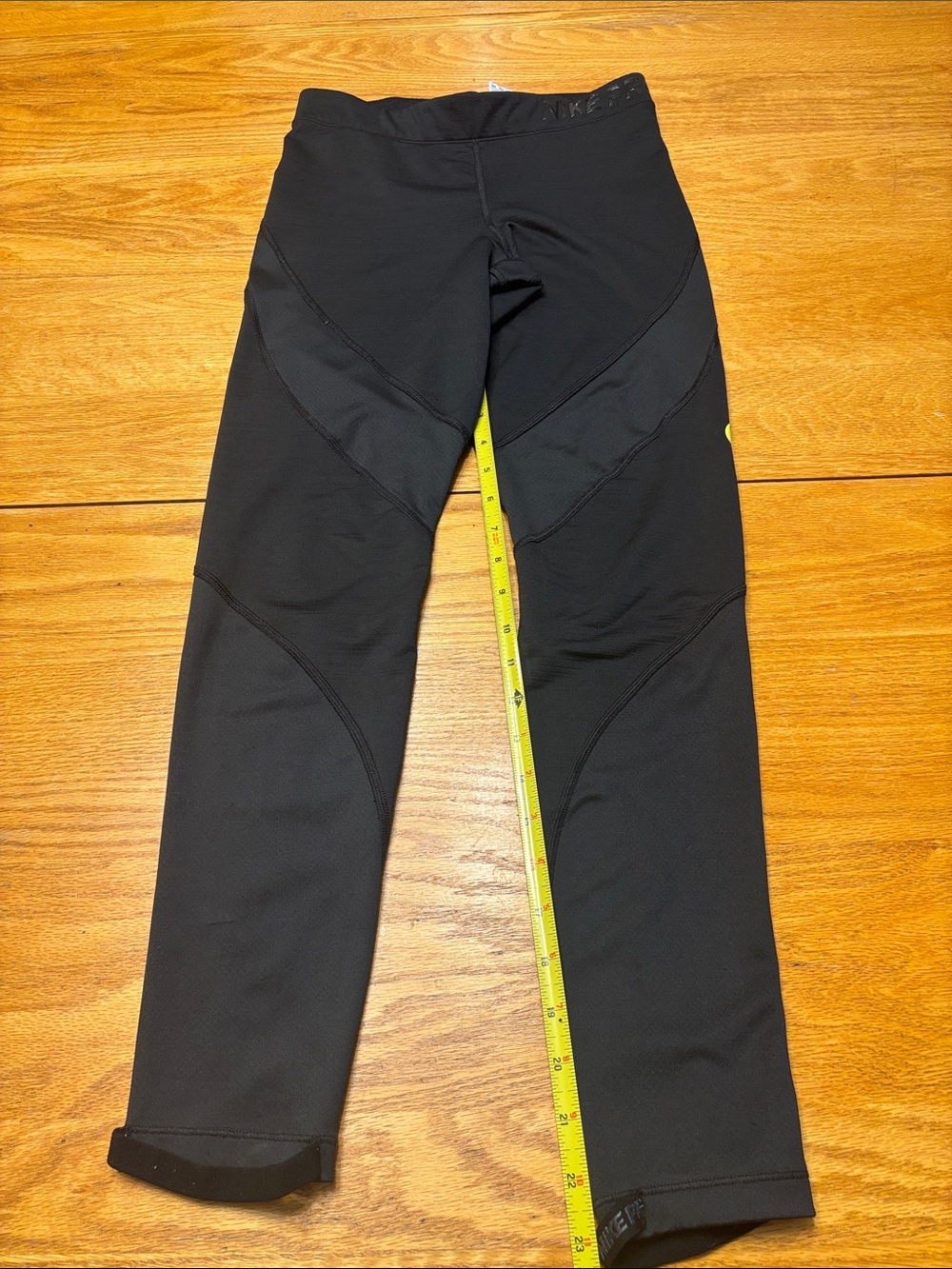 Nike Orange Women’s Athletic Shorts with Black Leggings and Top - Picture 12 of 12